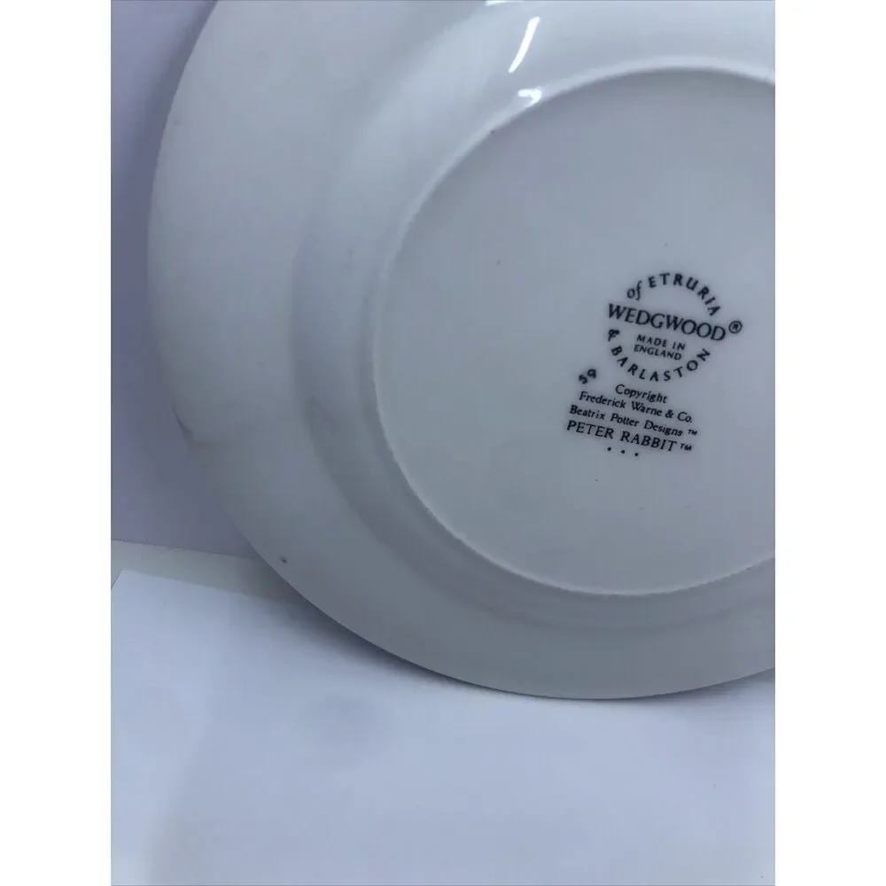 Peter Rabbit Nursery Plate by Wedgwood Plate 7”  - Beatrix Potter